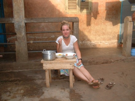Eating Fufu